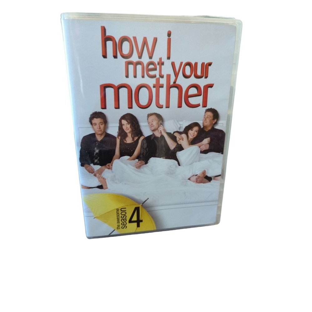 How I Met Your Mother Season 4 3 Disc DVD Set The Awesome Season